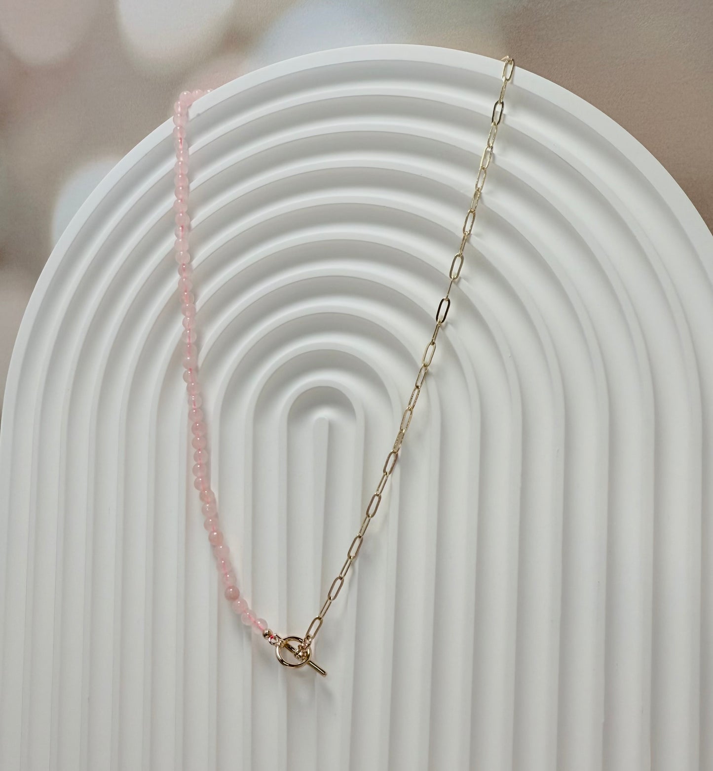 Pink Half Chain