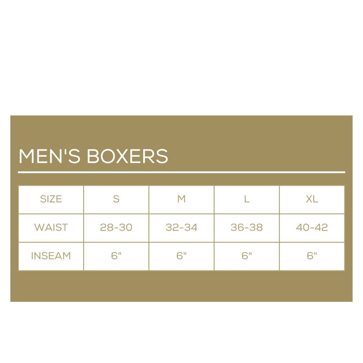 Men's Bulldog Boxers Gray/Black/Gold -Asst.