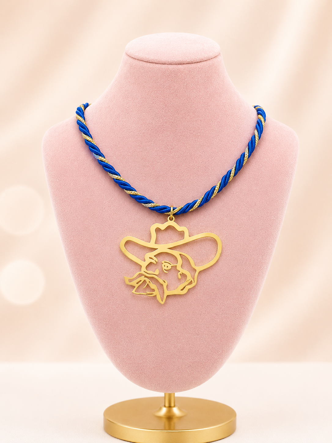 Blue and Gold Rope Colonel Reb