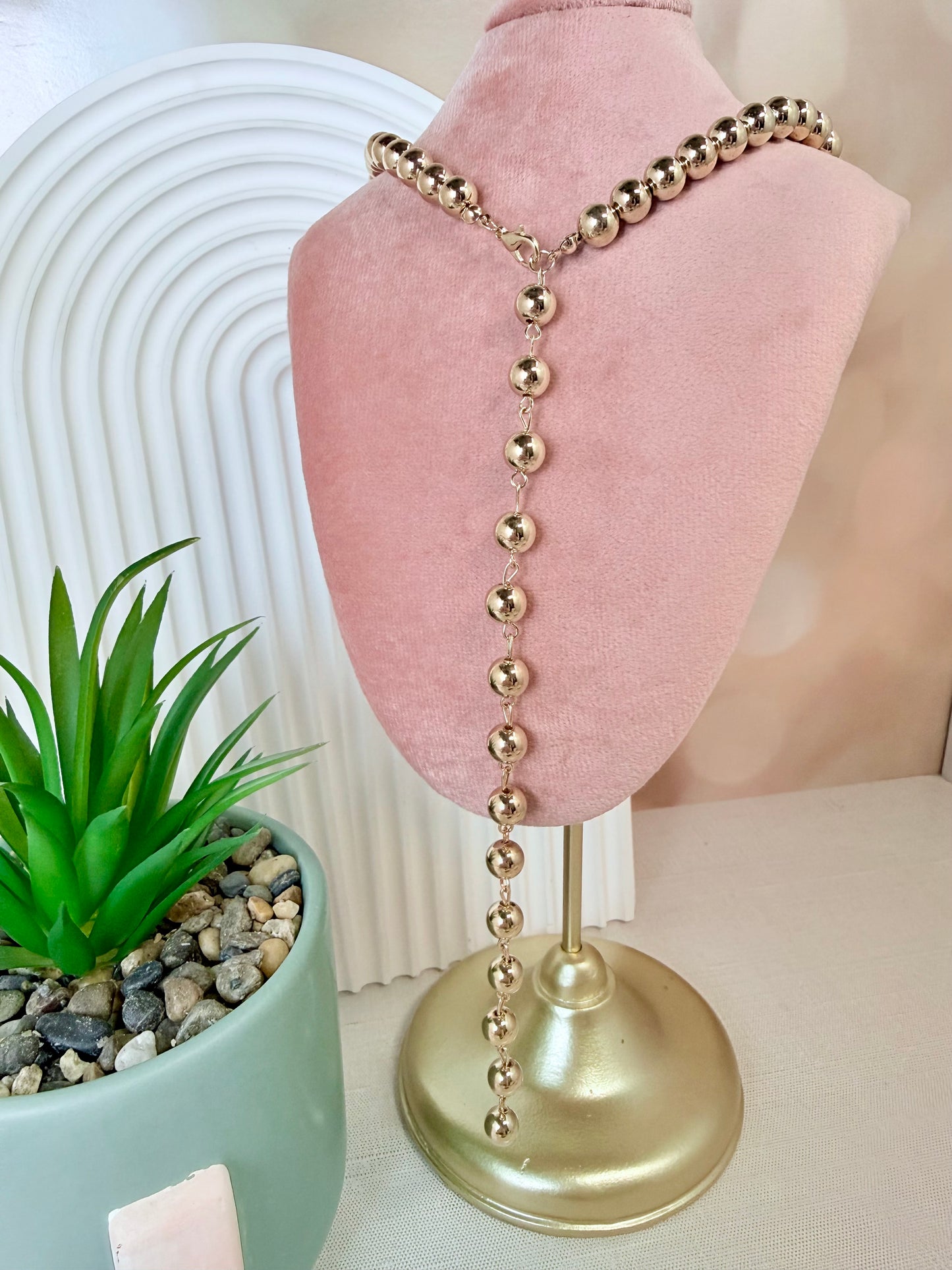 Gold Drop Necklace