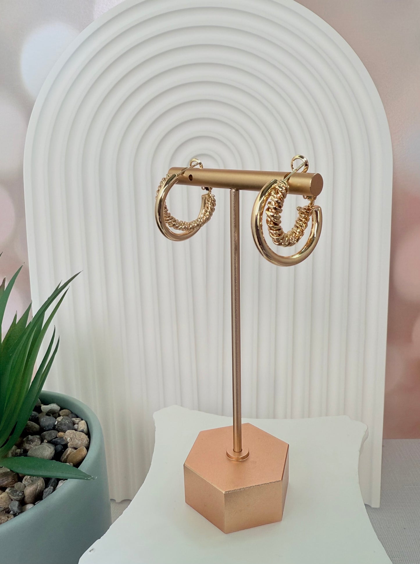 Mix Gold Hoop