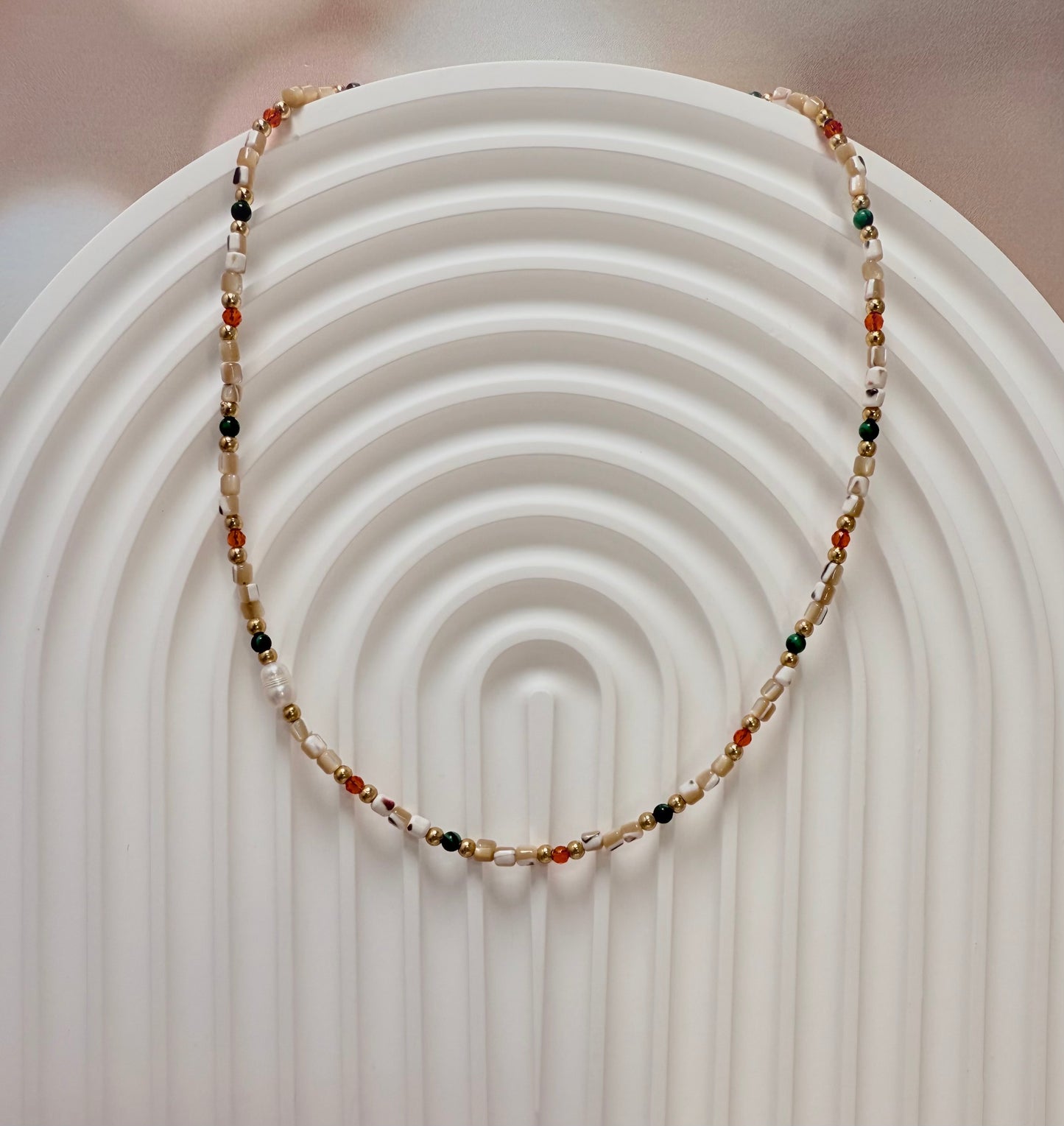 Natural Multi Beaded