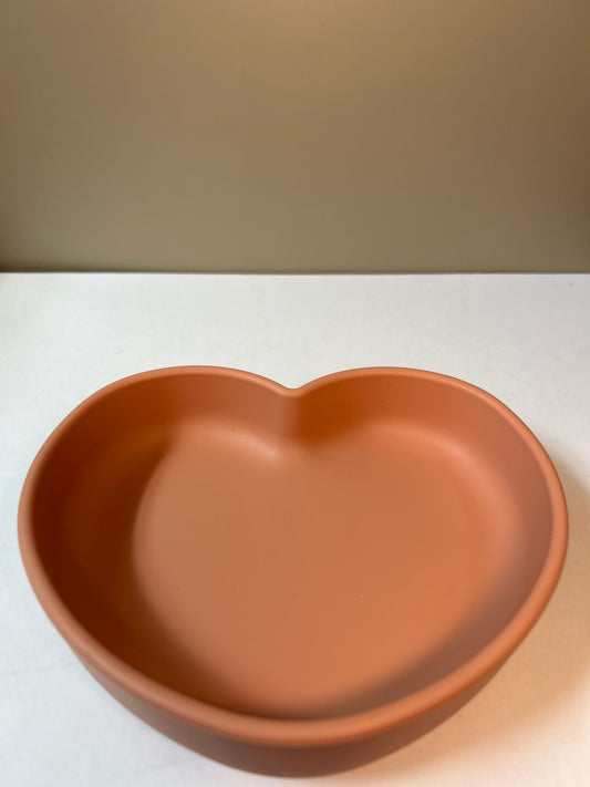 Heart Shaped Nonslip Baby Bowl