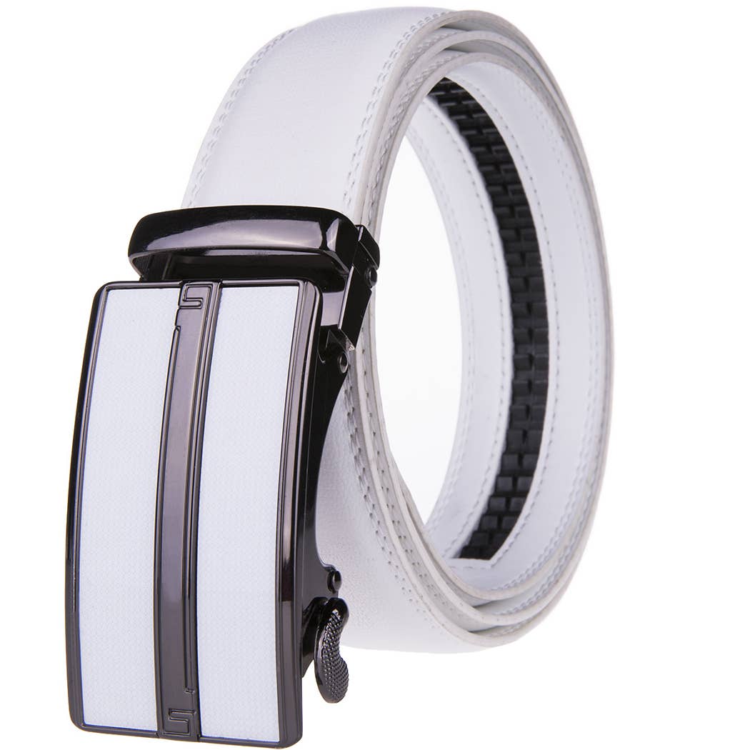 Men's Ratchet Leather Belt-LA2057