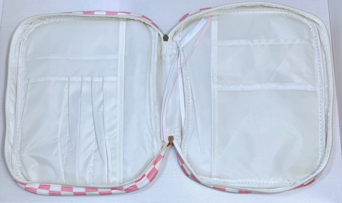 Pink Checker Bible Cover