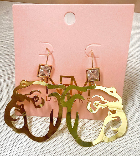Bulldog Hook Earring