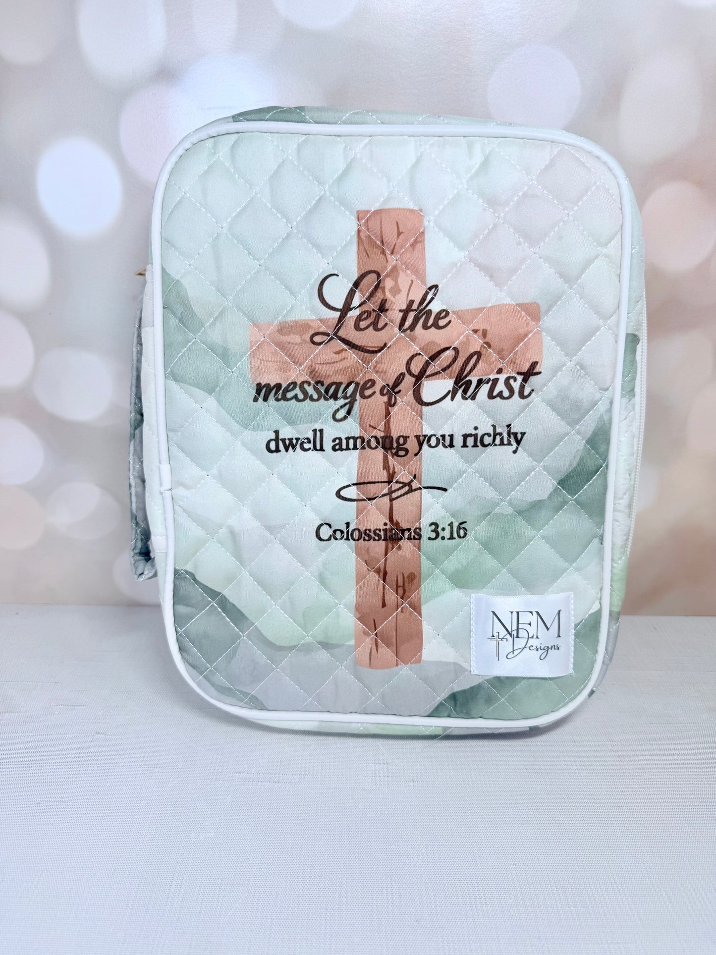 Cross Bible Cover