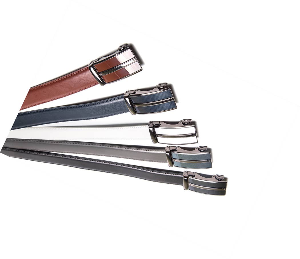 Men's Ratchet Leather Belt-LA2057