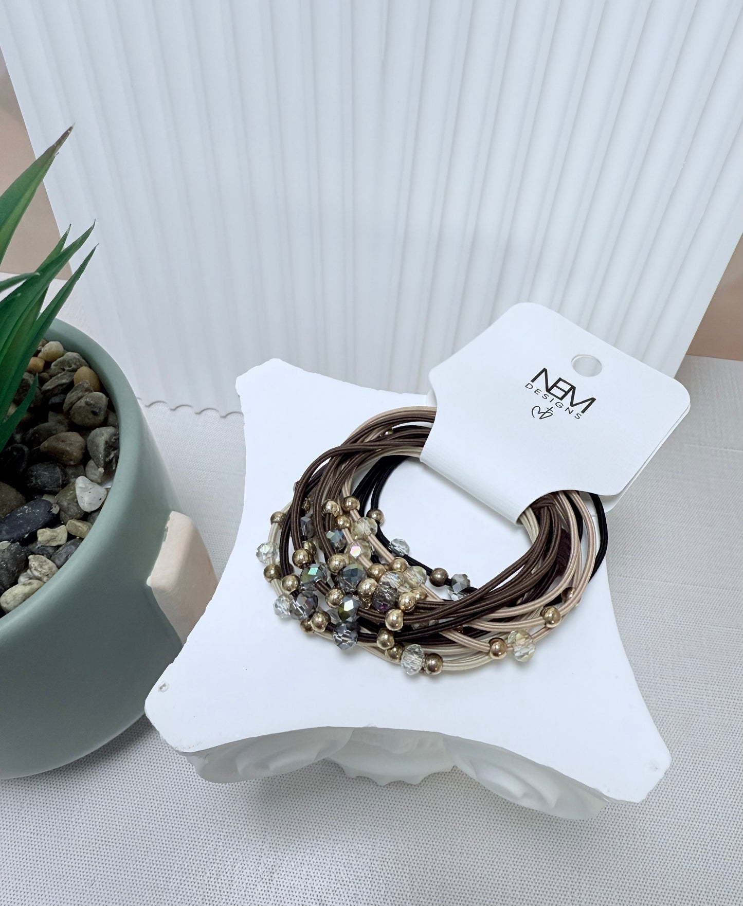 Beaded Hair Ties