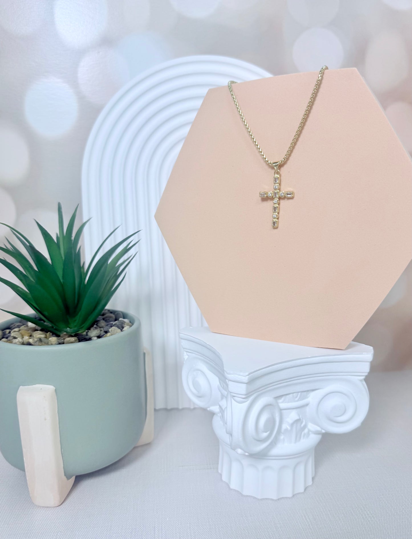 Gemstone Cross