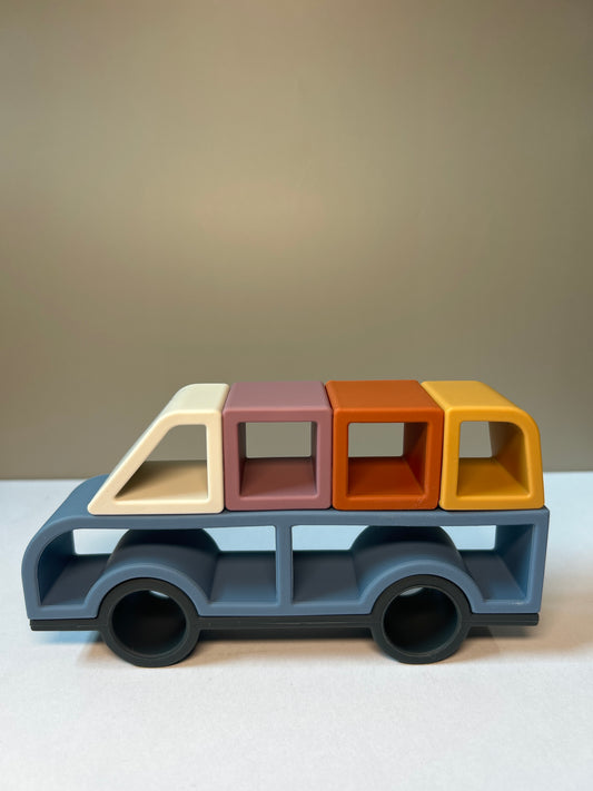 6 Piece Silicone Truck Puzzle