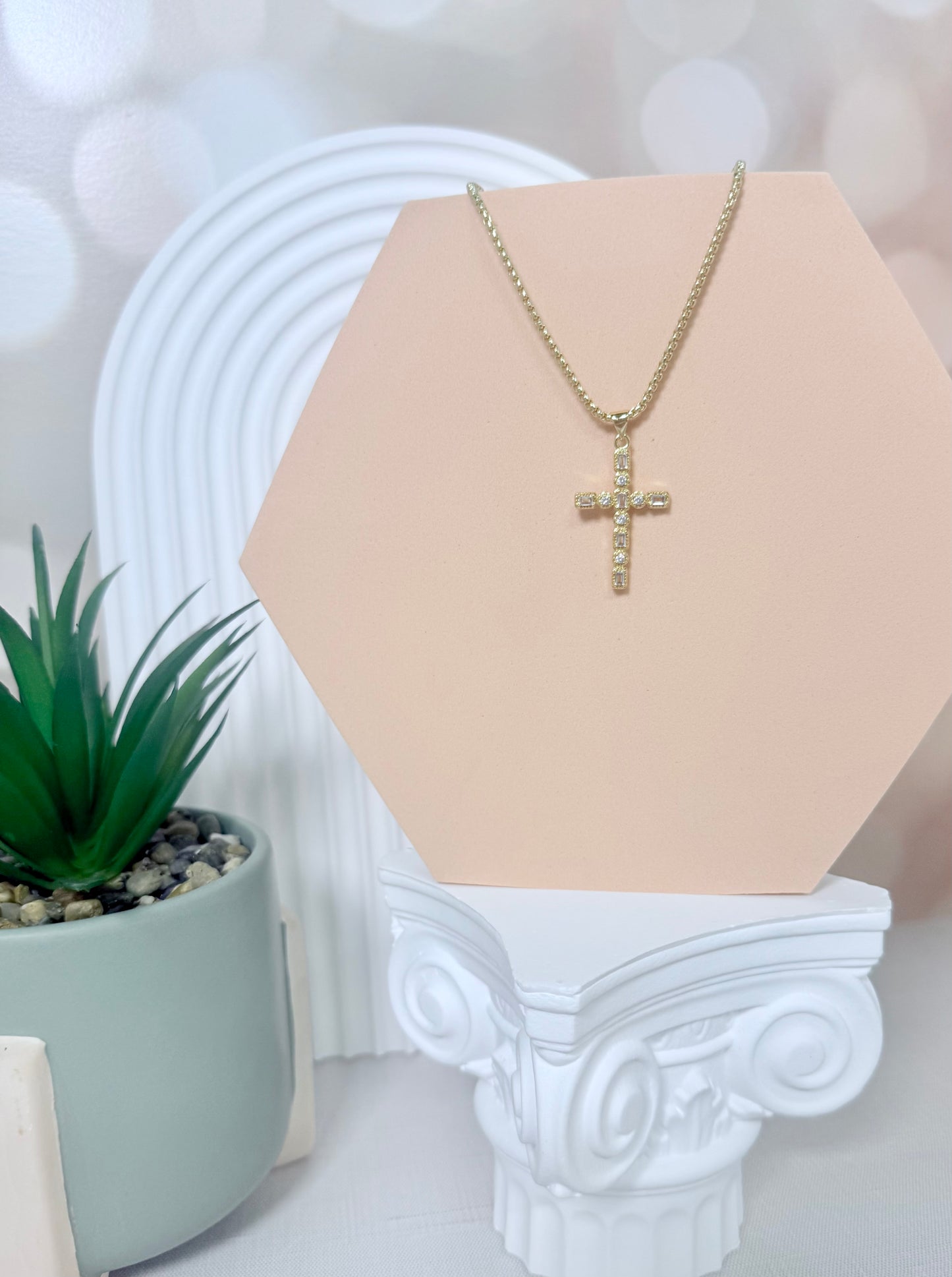 Gemstone Cross