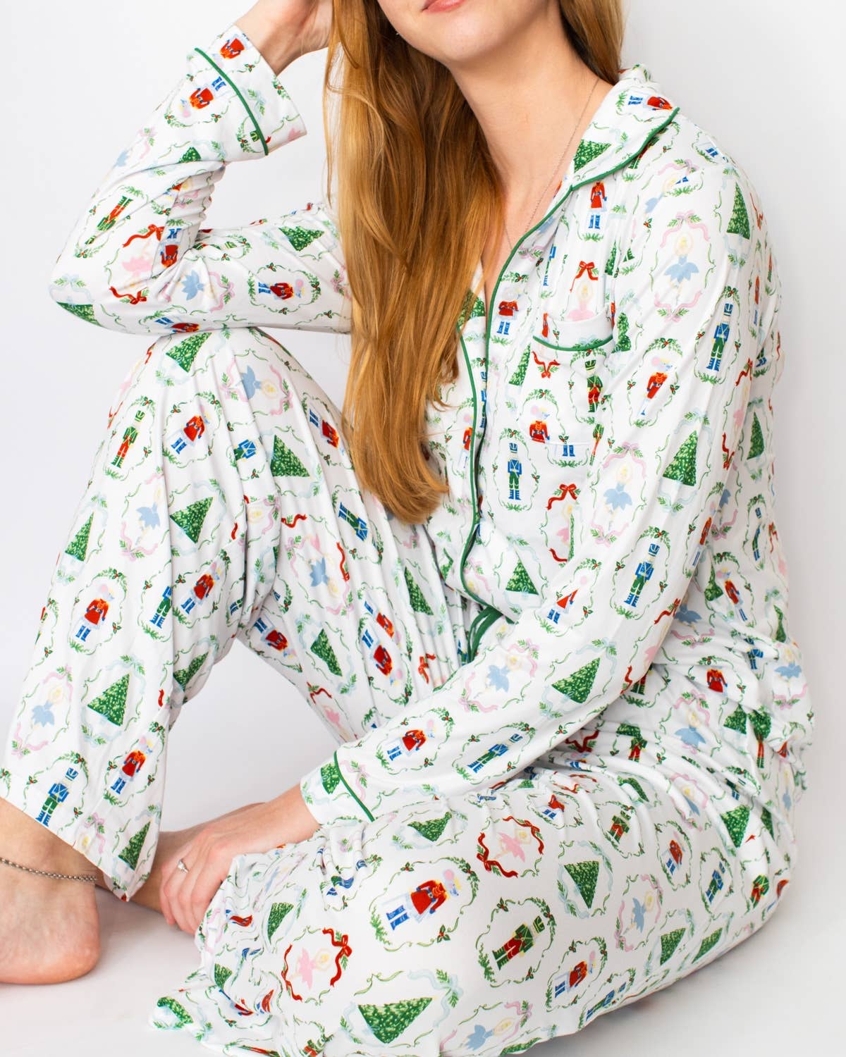 Nutcracker Waltz Sleep Pants   White/Multi   -Asst.