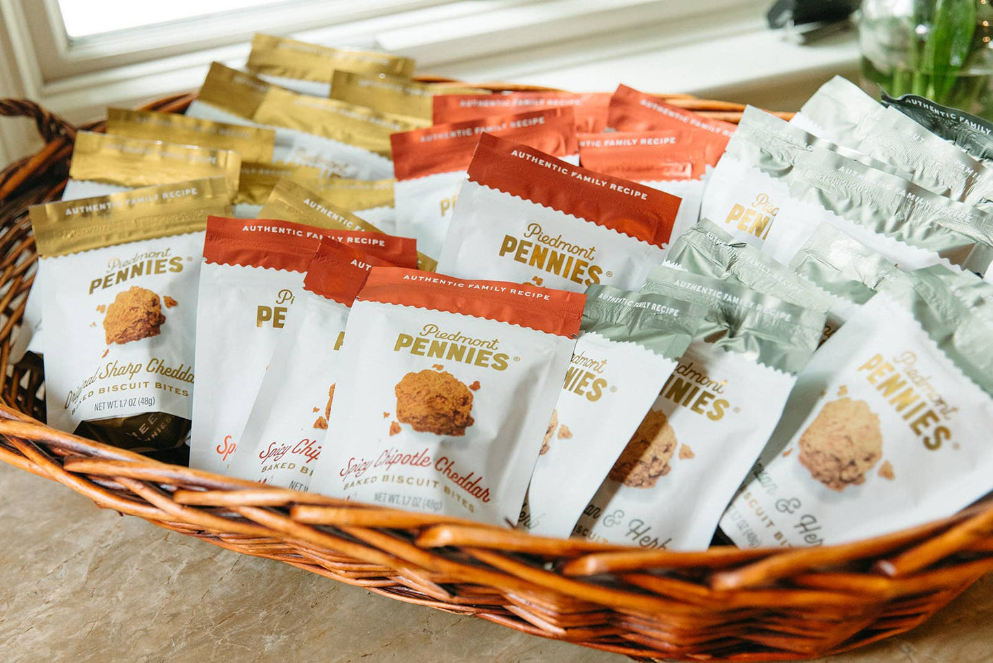 Cheddar Cheese Crackers, Small Pouches (25)