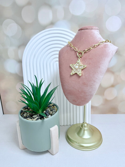 Chunky Pearl Star