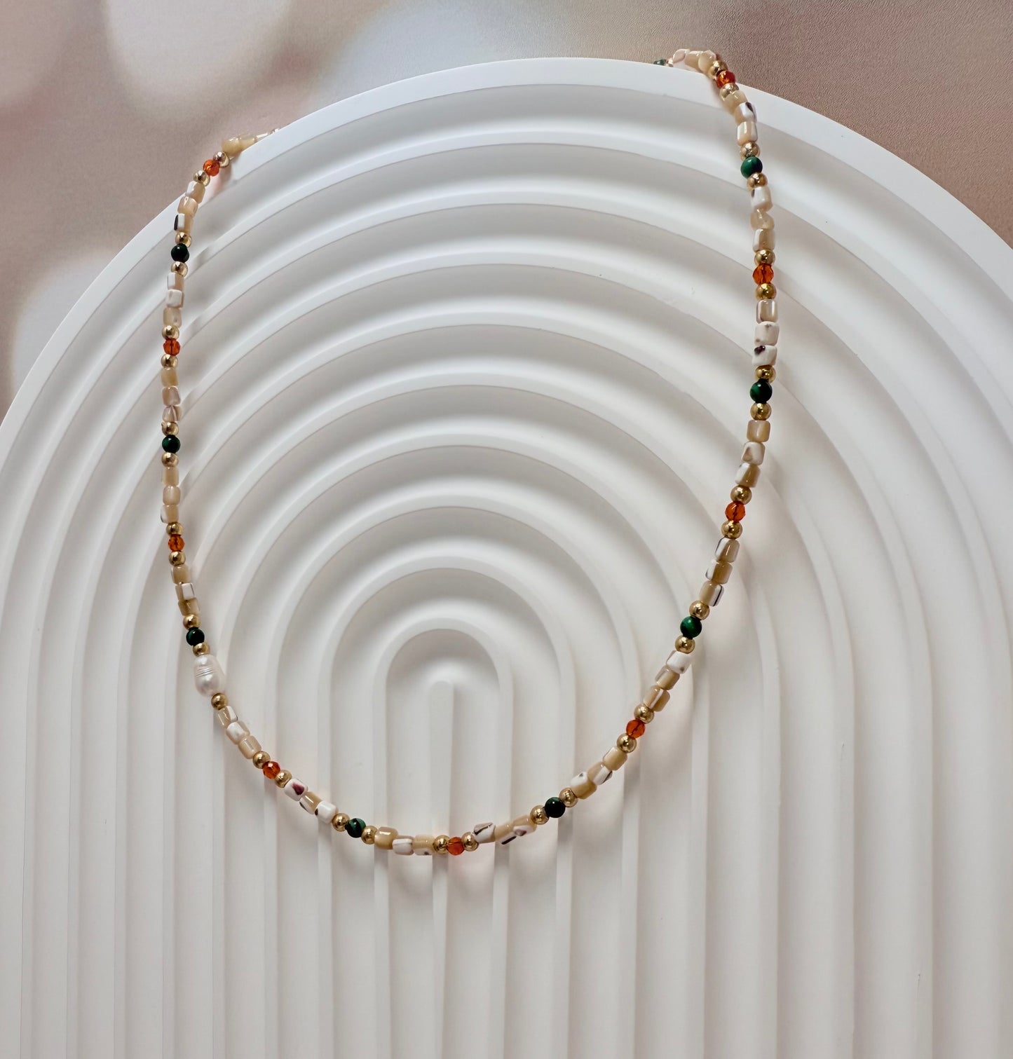 Natural Multi Beaded