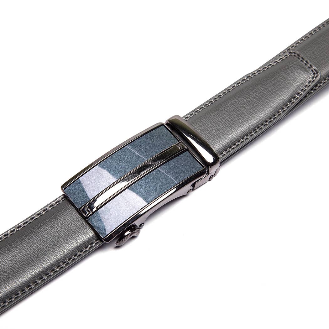 Men's Ratchet Leather Belt-LA2057