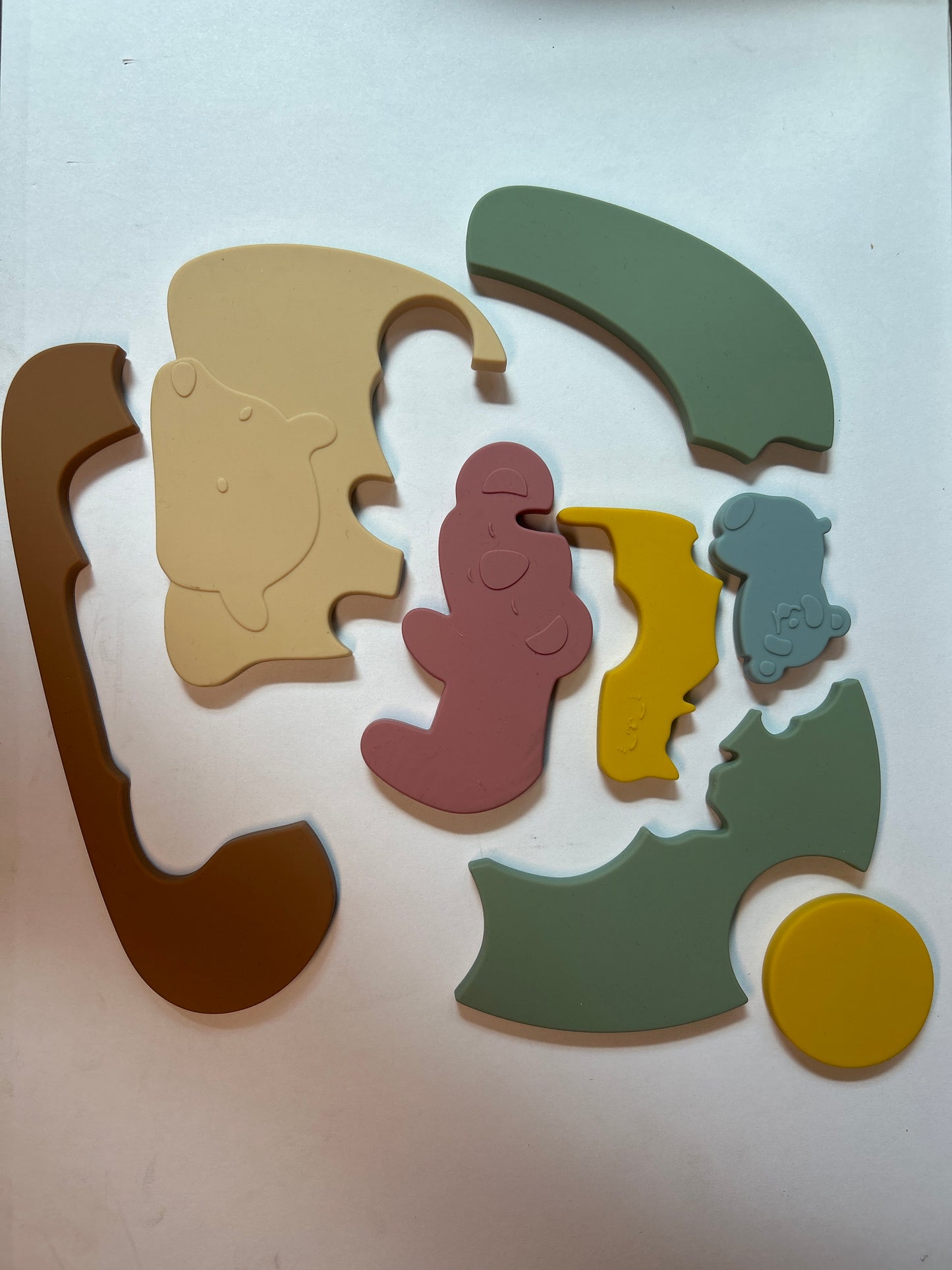 Sleeping Animals Silicone Puzzle