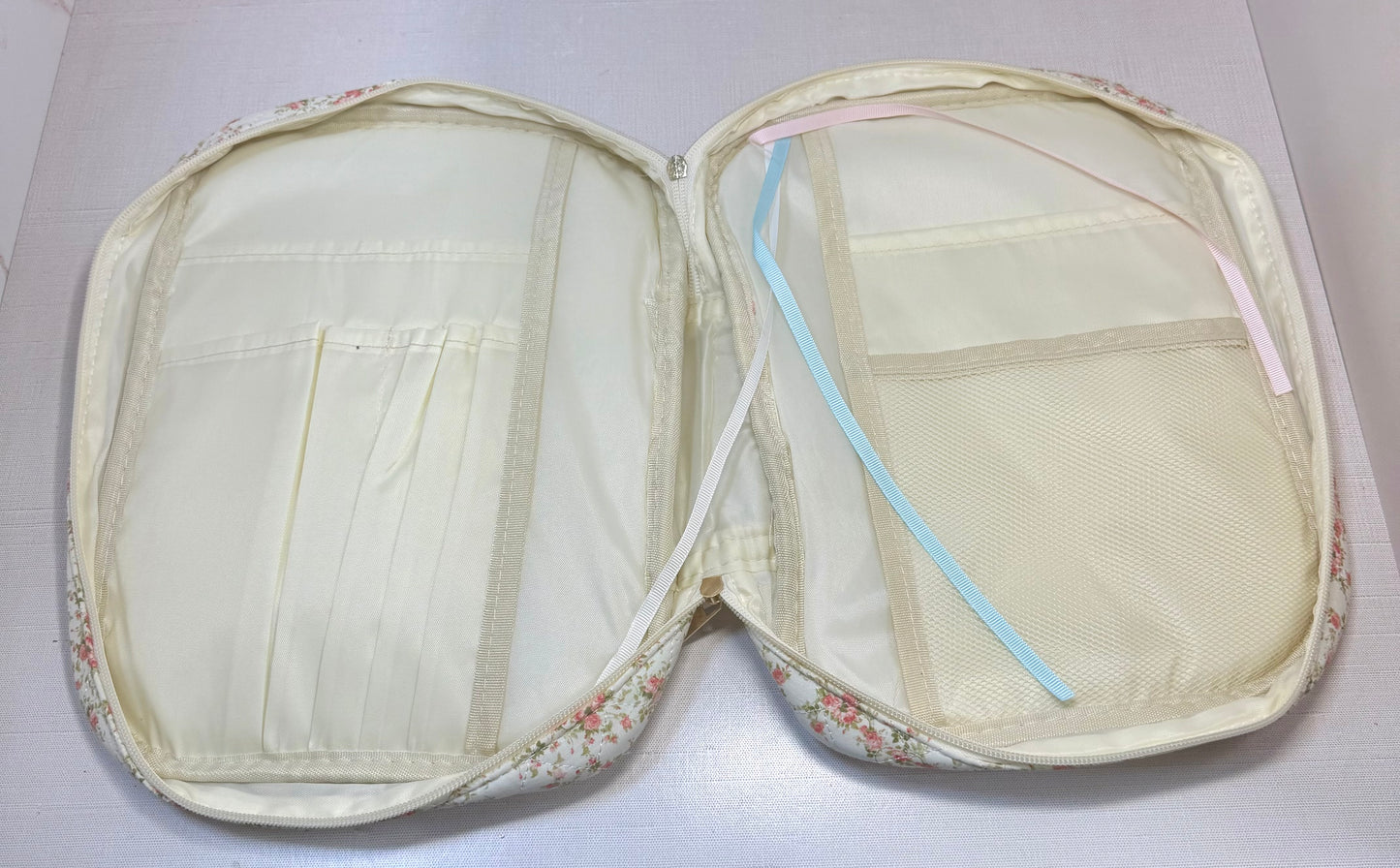 Pink Rose Bible Cover