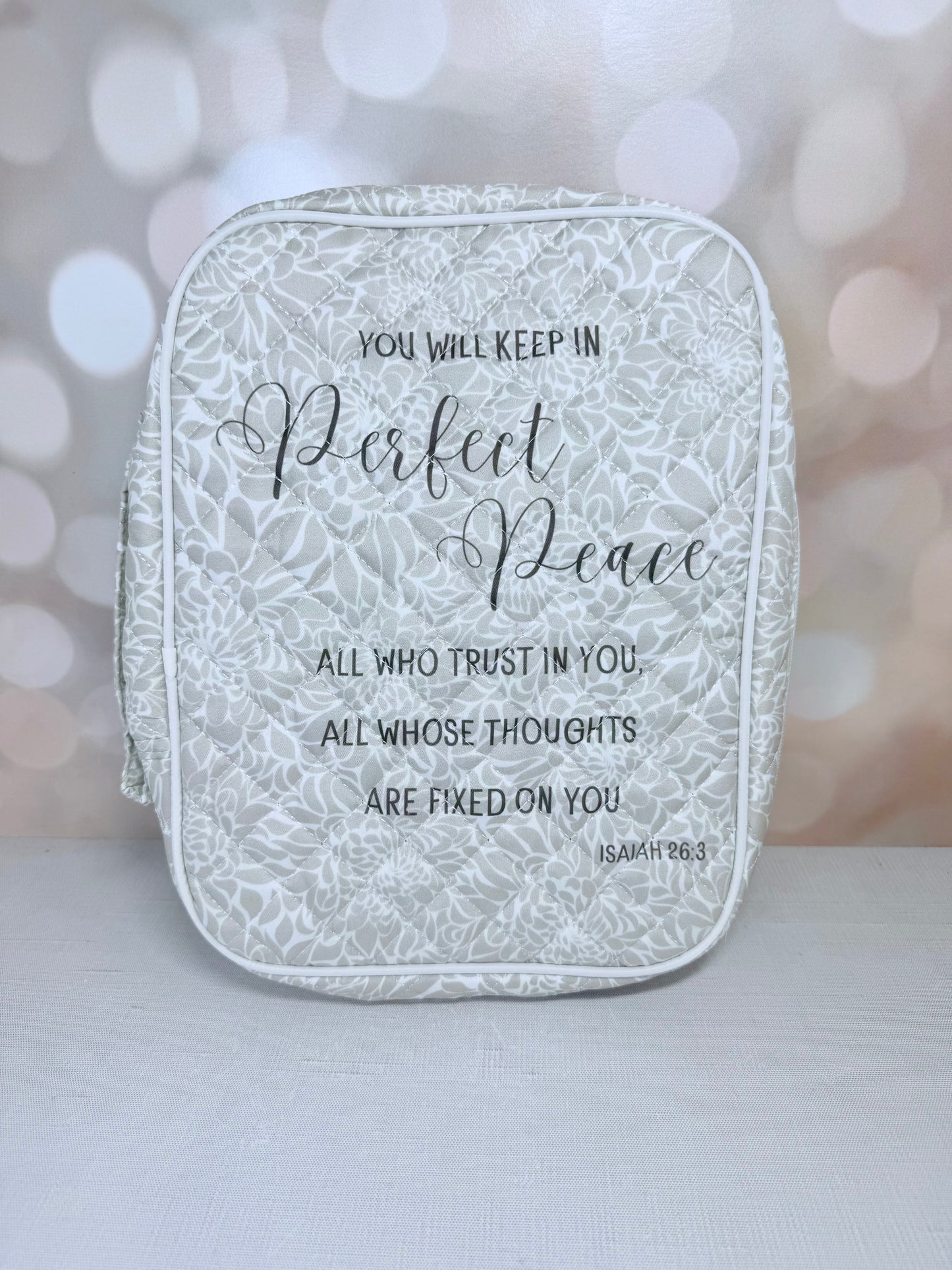 Perfect Peace Bible Cover