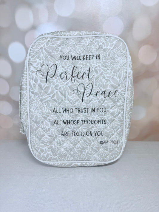 Perfect Peace Bible Cover