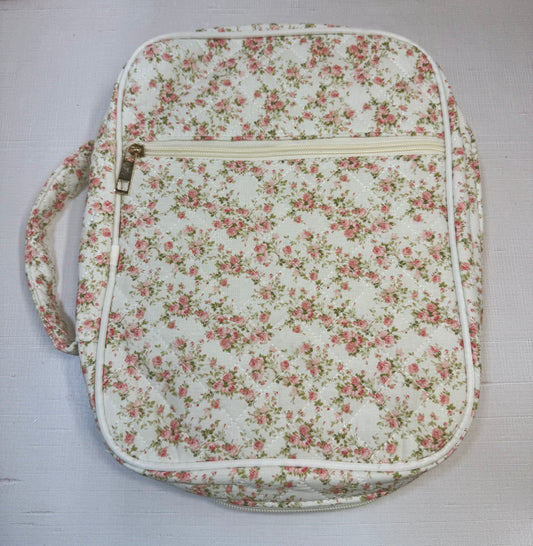 Pink Rose Bible Cover