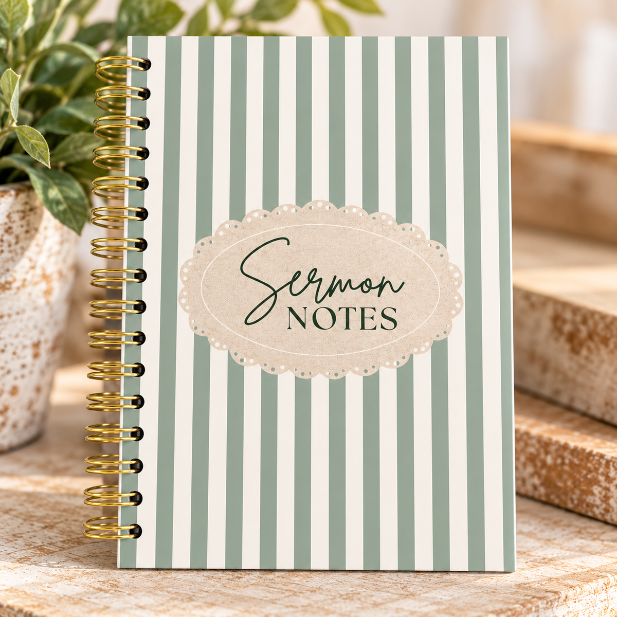 Sermon Notes Notebook