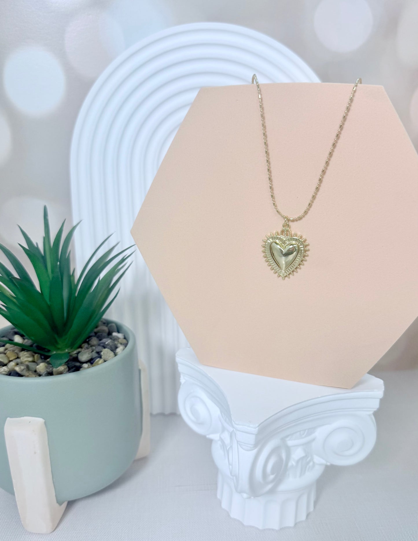 Large Bubble Heart
