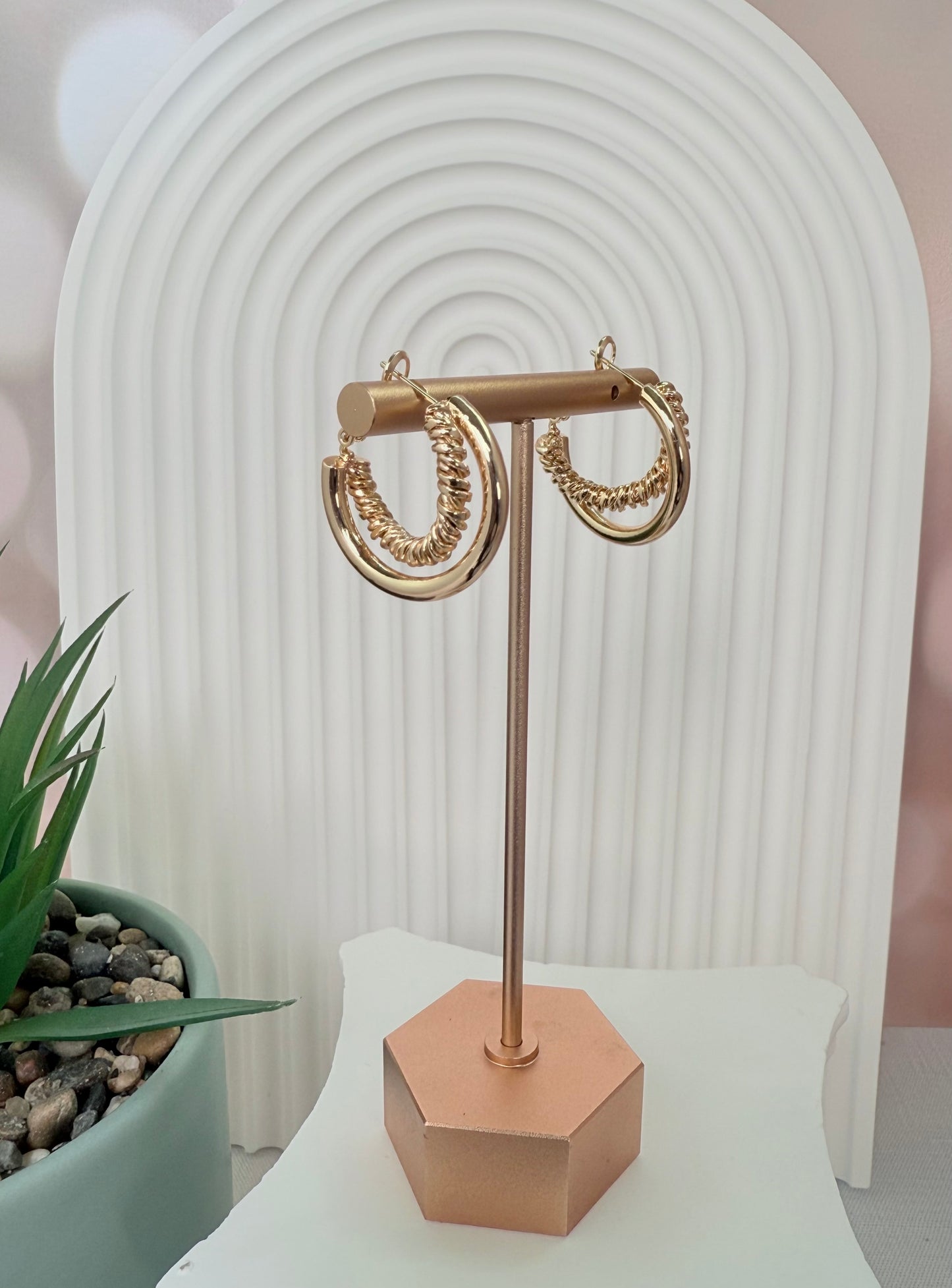Mix Gold Hoop