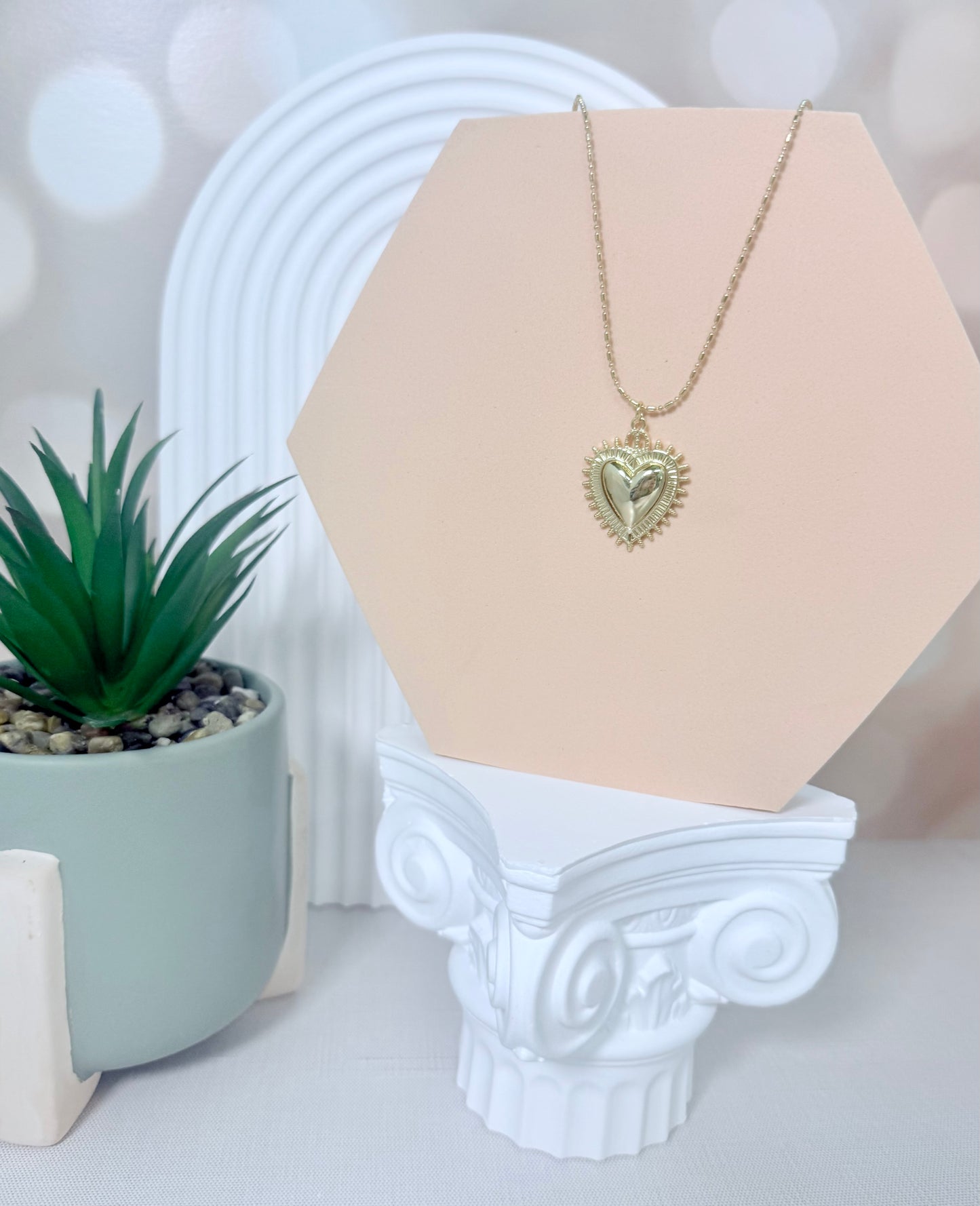 Large Bubble Heart