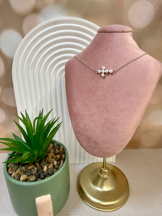 Silver Sideways Pearl