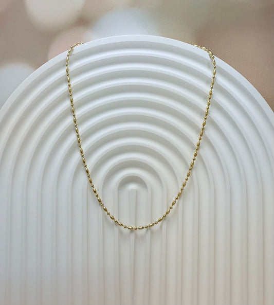 Gold Beaded