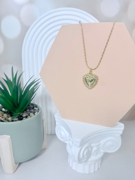 Large Bubble Heart