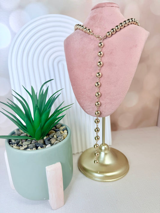 Gold Drop Necklace