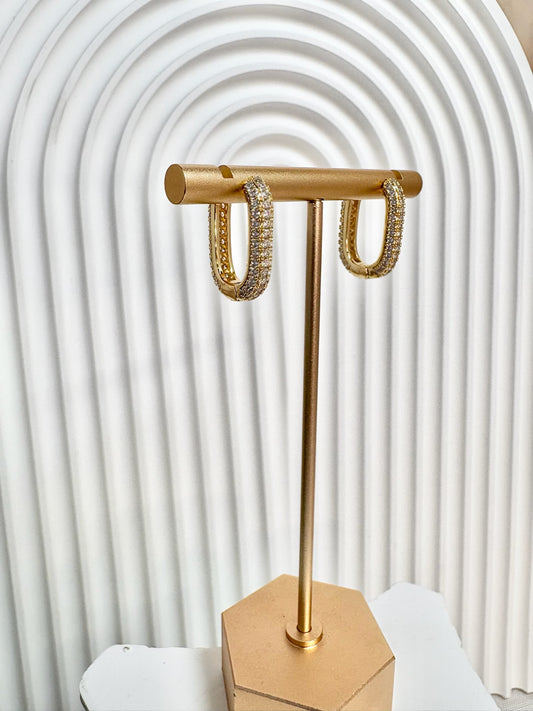Small Paperclip Hoop