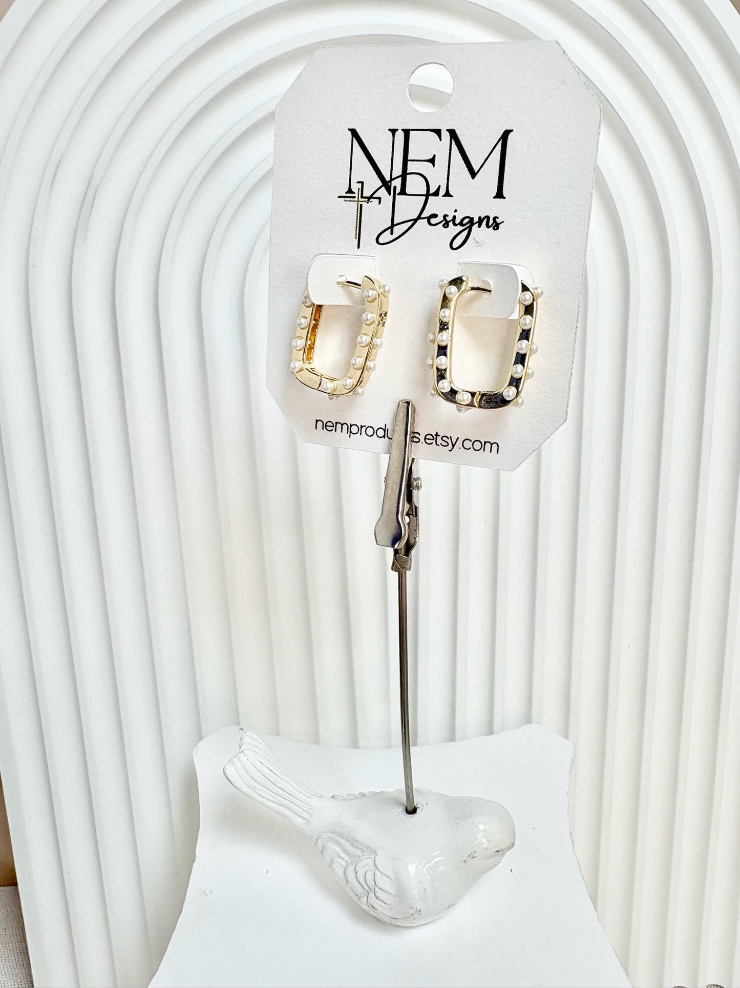 Large Pearl Paperclips