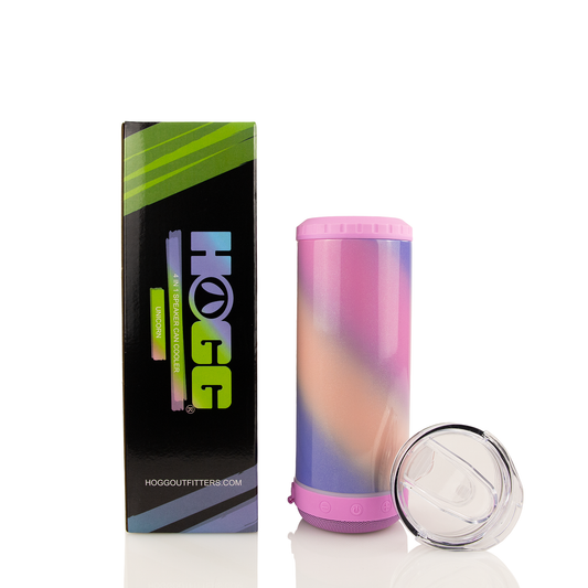 SUBLIMATION 4 in 1 CAN COOLER SPEAKER TUMBLER - Unicorn