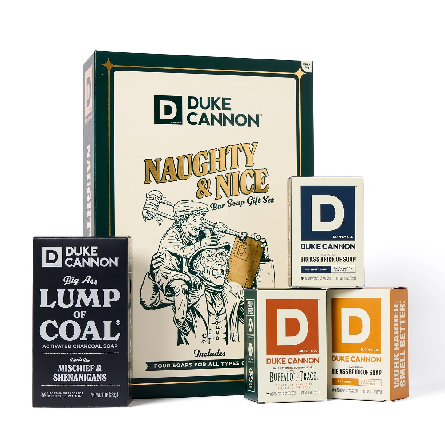 Naughty & Nice Bar Soap Gift Set